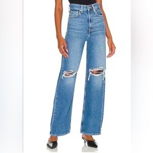 Levi’s Premium High Loose Wide Leg Jeans